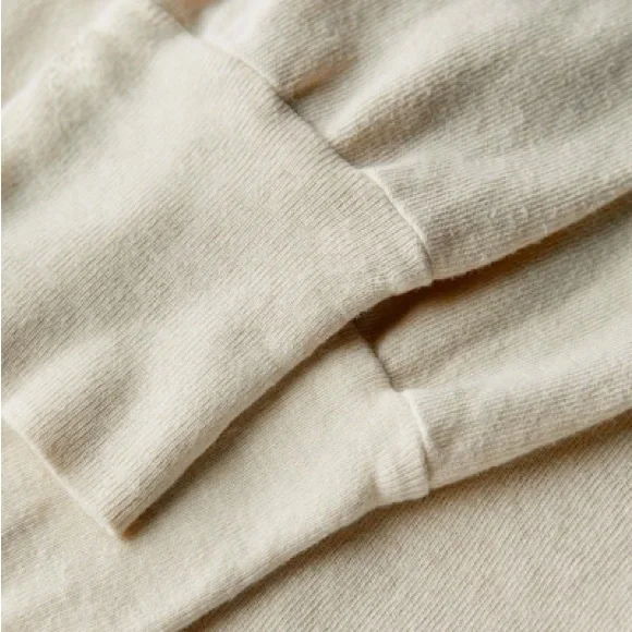 Imogene + Willie the long sleeve raglan in vintage white, s - Picture 7 of 12